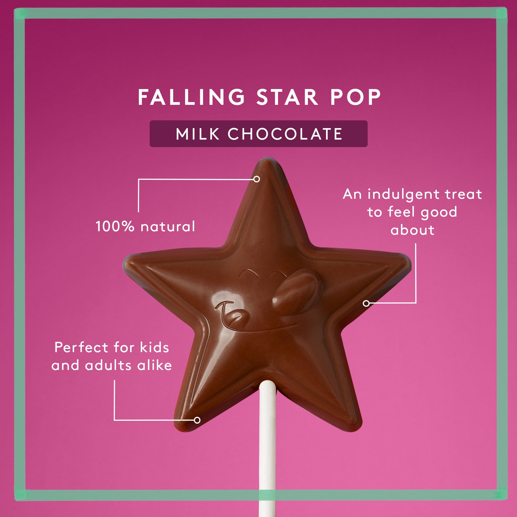Falling Star Pop | Milk Chocolate