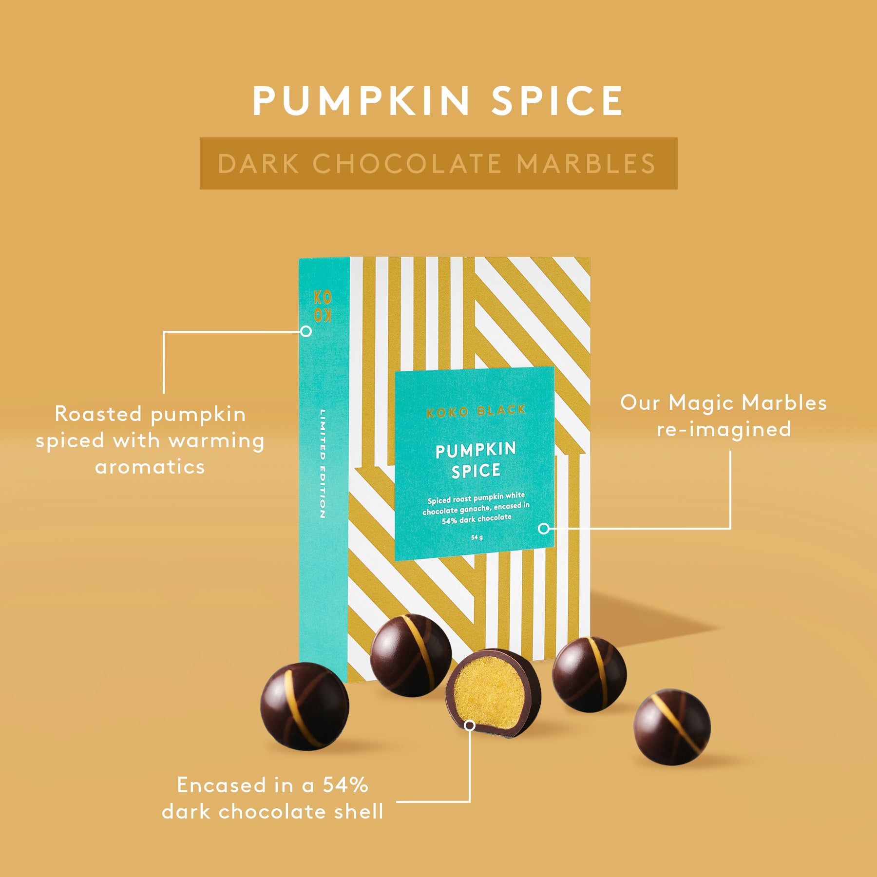 Spiced Pumpkin Marbles | Single Batch