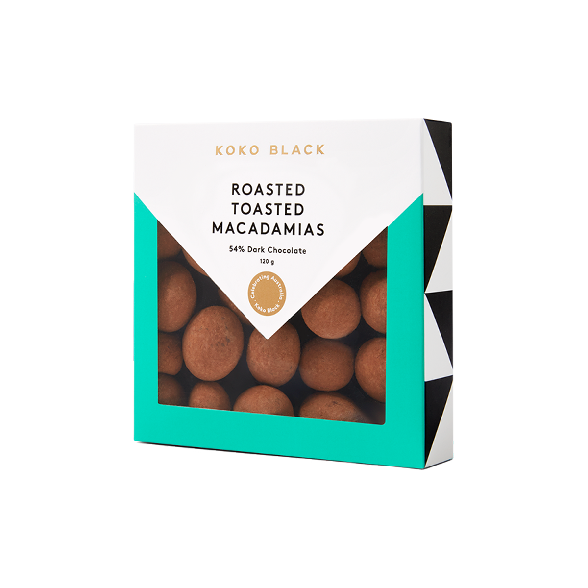 Roasted Toasted Macadamias 120g | Dark Chocolate