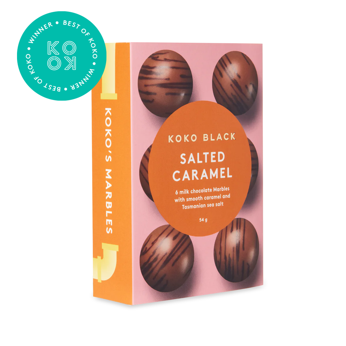 Salted Caramel Marbles | Milk Chocolate
