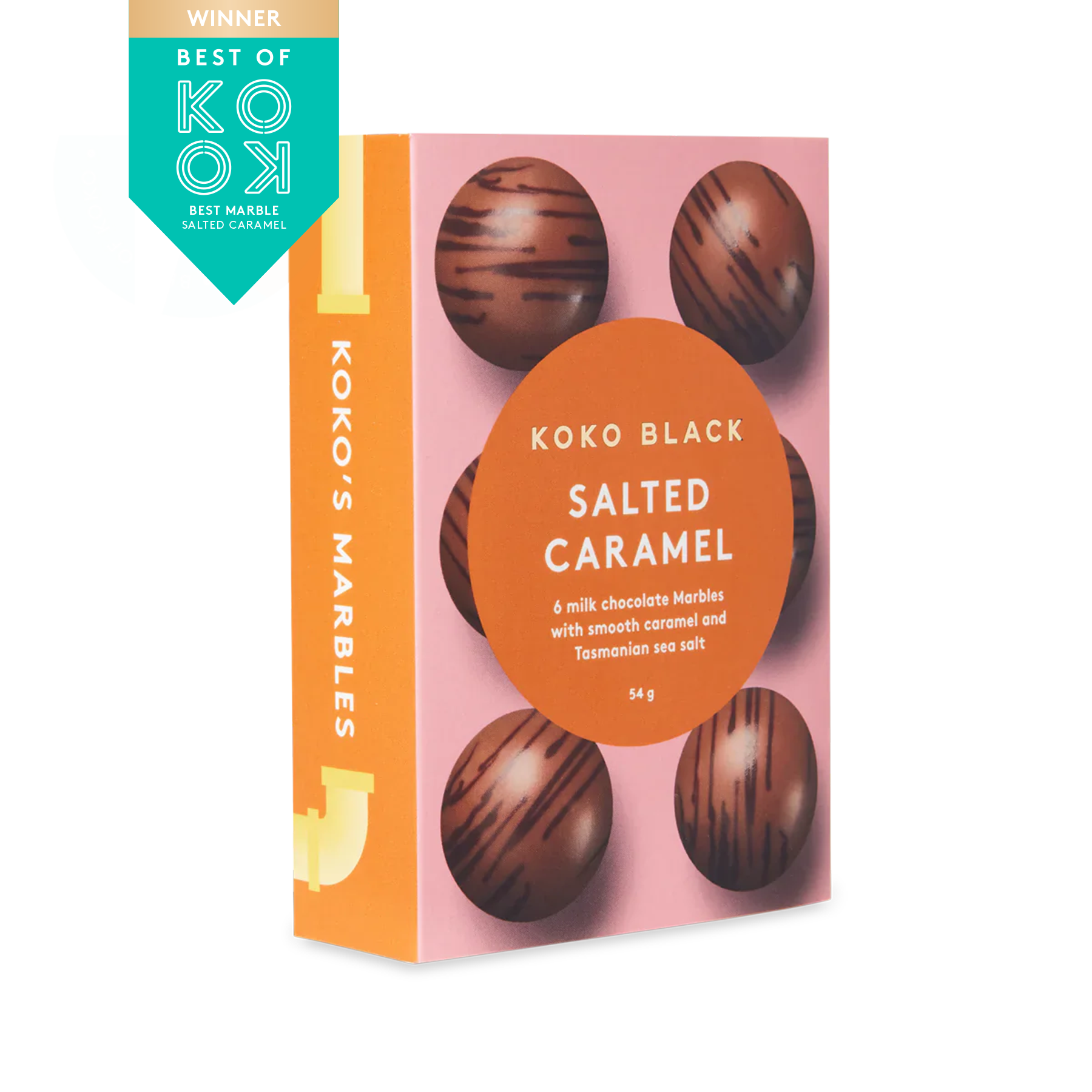 Salted Caramel Marbles | Milk Chocolate