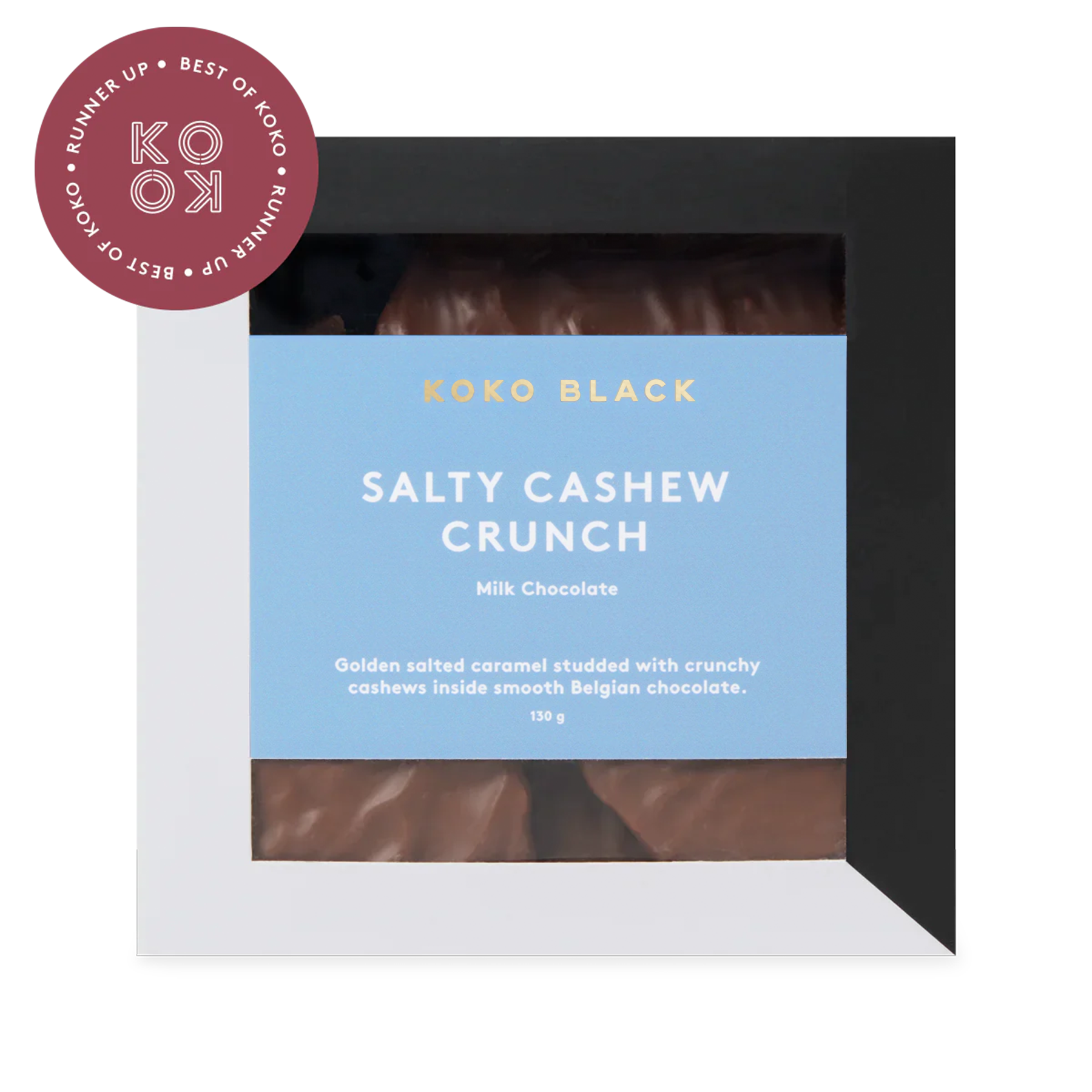 Salty Cashew Crunch 130g | Milk Chocolate