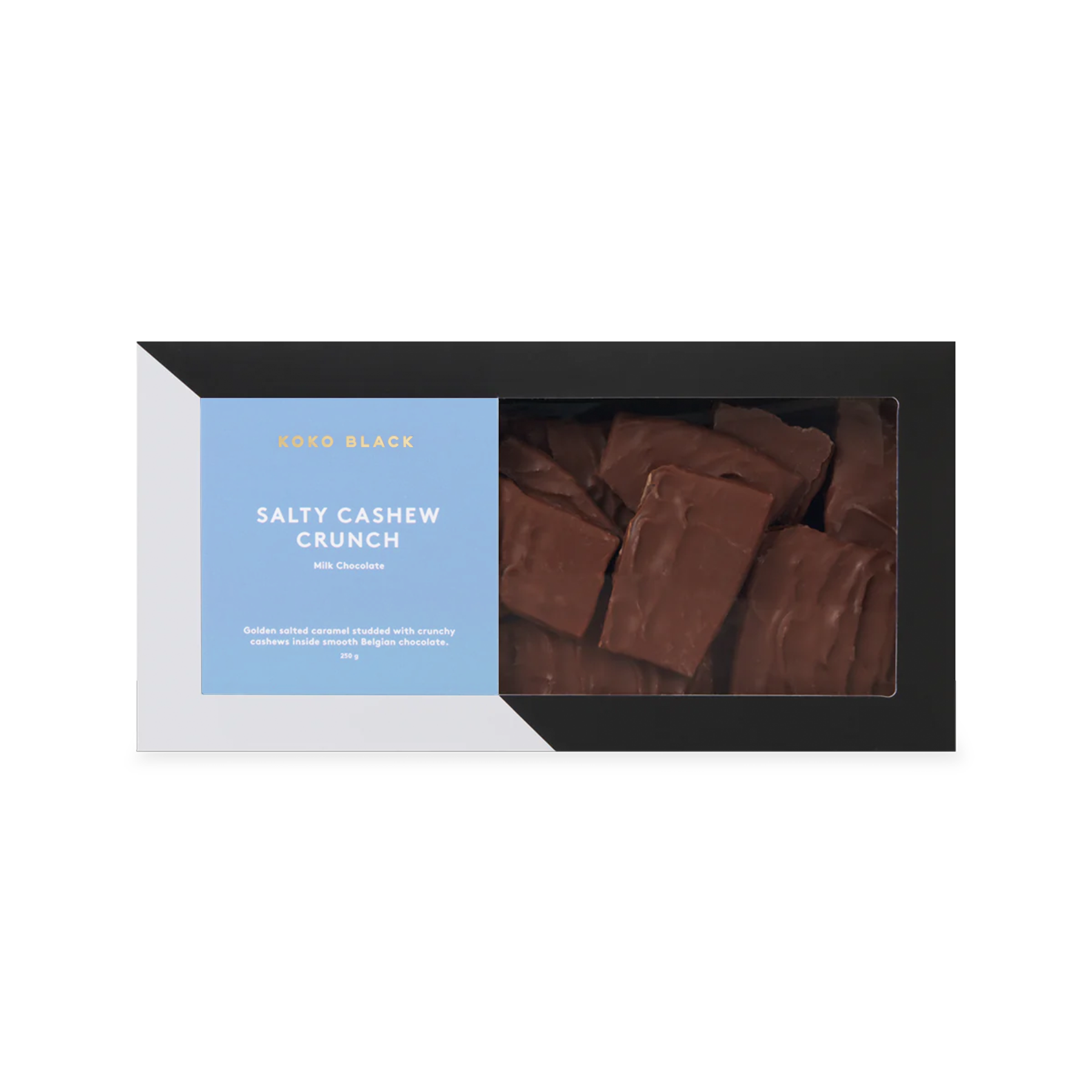 Salty Cashew Crunch 250g | Milk Chocolate
