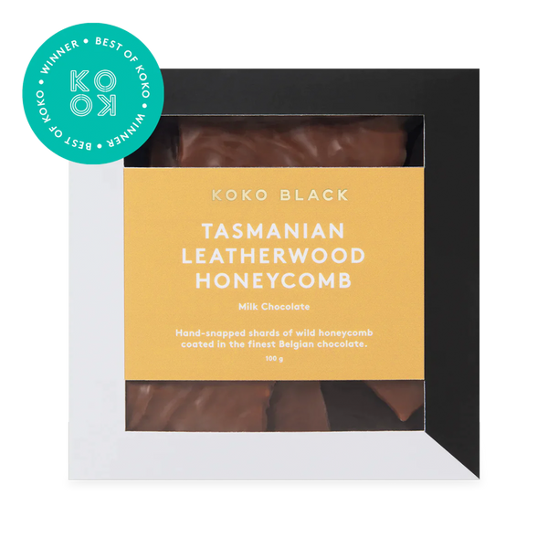 KOKO Tasmanian Leatherwood Honeycomb 100g | Milk Chocolate – Koko Black