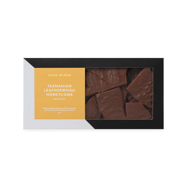 Tasmanian Leatherwood Honeycomb 250g | Milk Chocolate – Koko Black