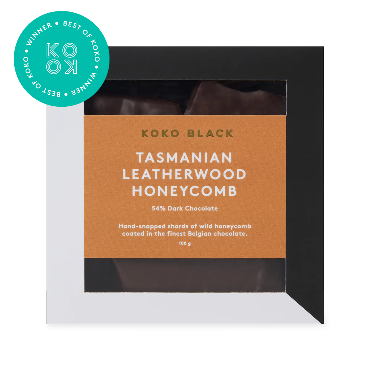 Tasmanian Leatherwood Honeycomb | Dark Chocolate