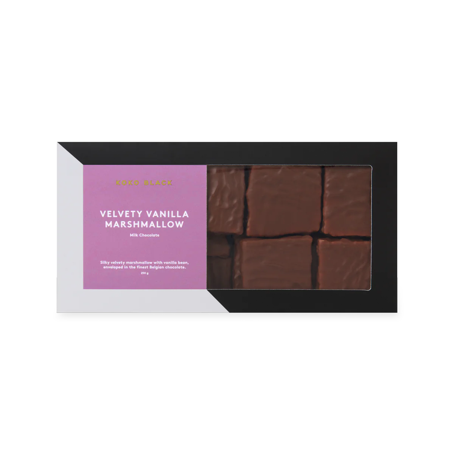 Velvety Vanilla Marshmallow 250g | Milk Chocolate