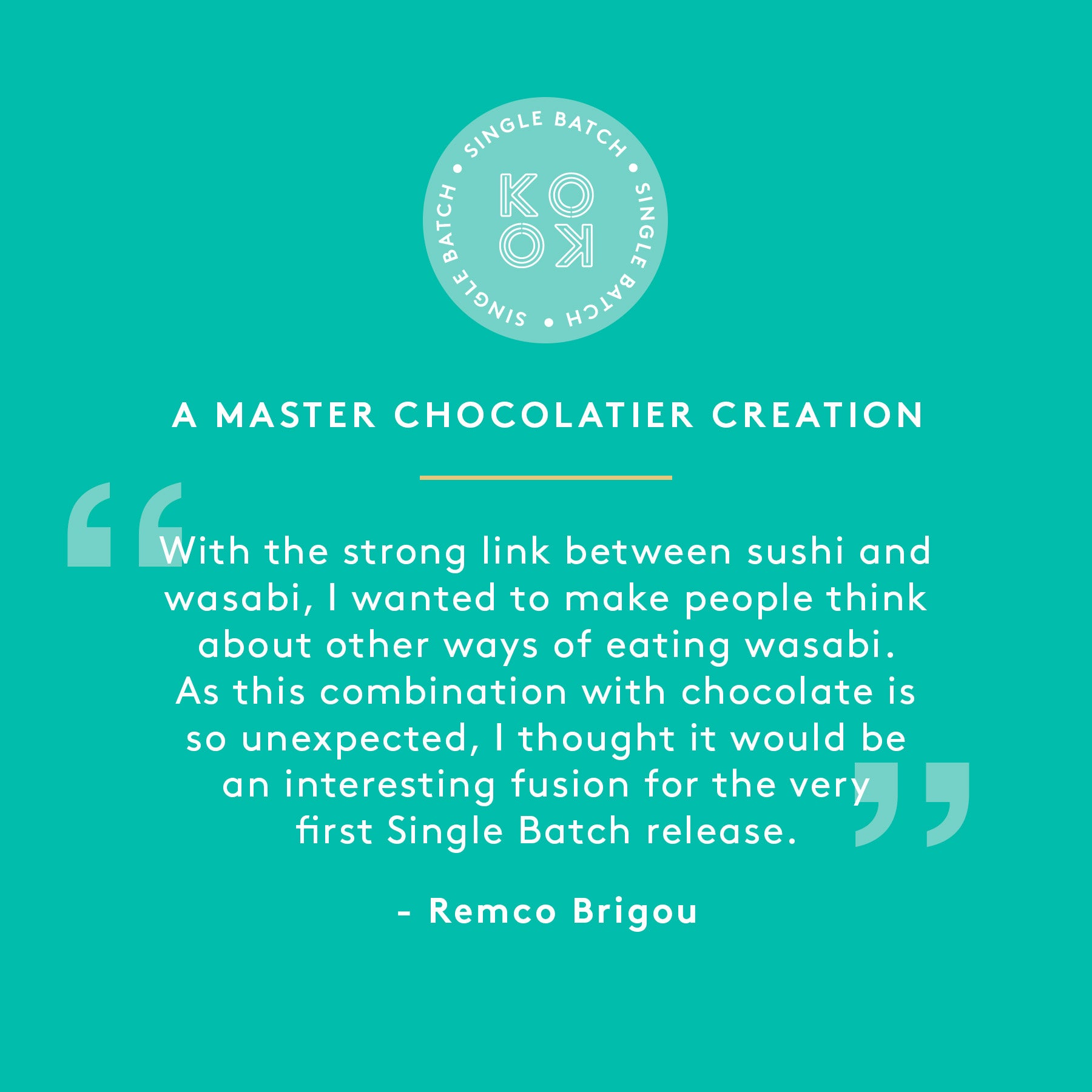 Wasabi Peas | 54% Dark Chocolate