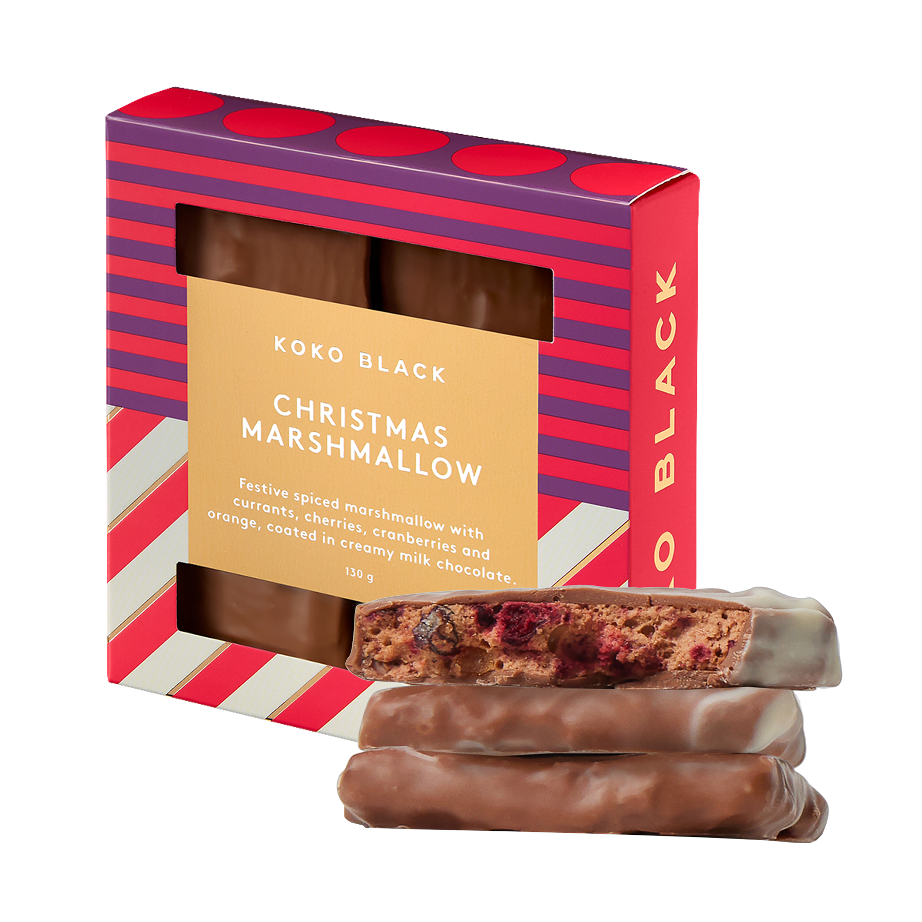 Christmas Marshmallow 130g | Milk Chocolate