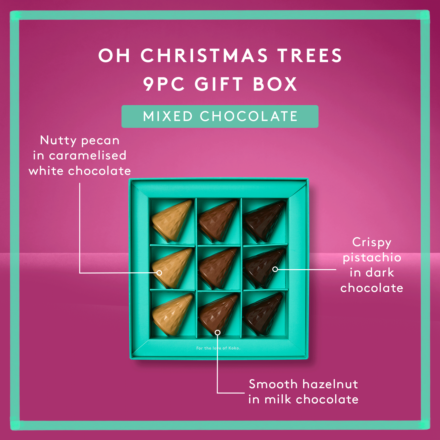 Oh Christmas Trees | 9 Piece