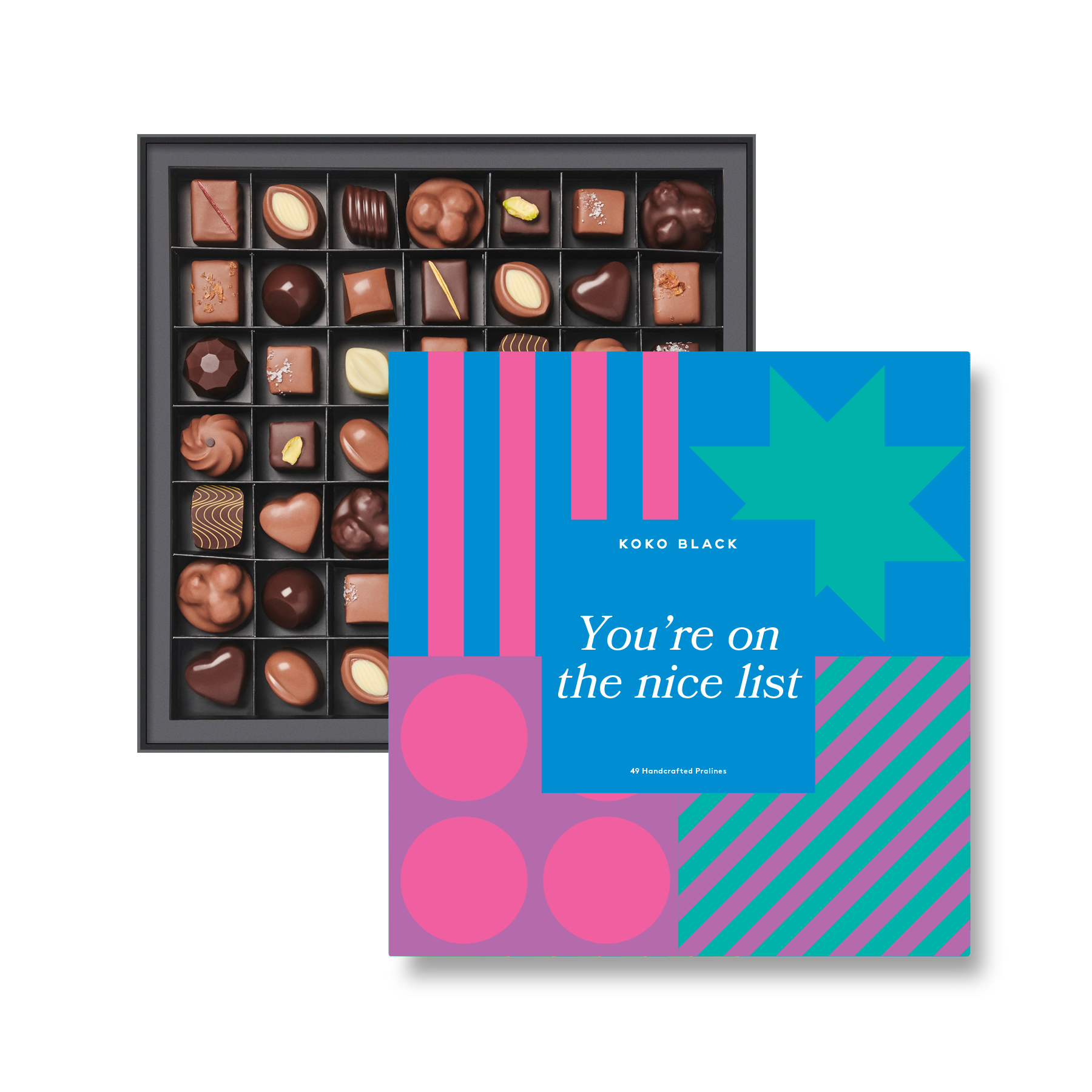 Chocolatier's Selection Praline Gift Box | 49 Piece