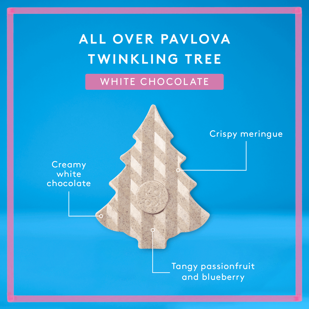 Twinkling Tree | All Over Pavlova | White Chocolate