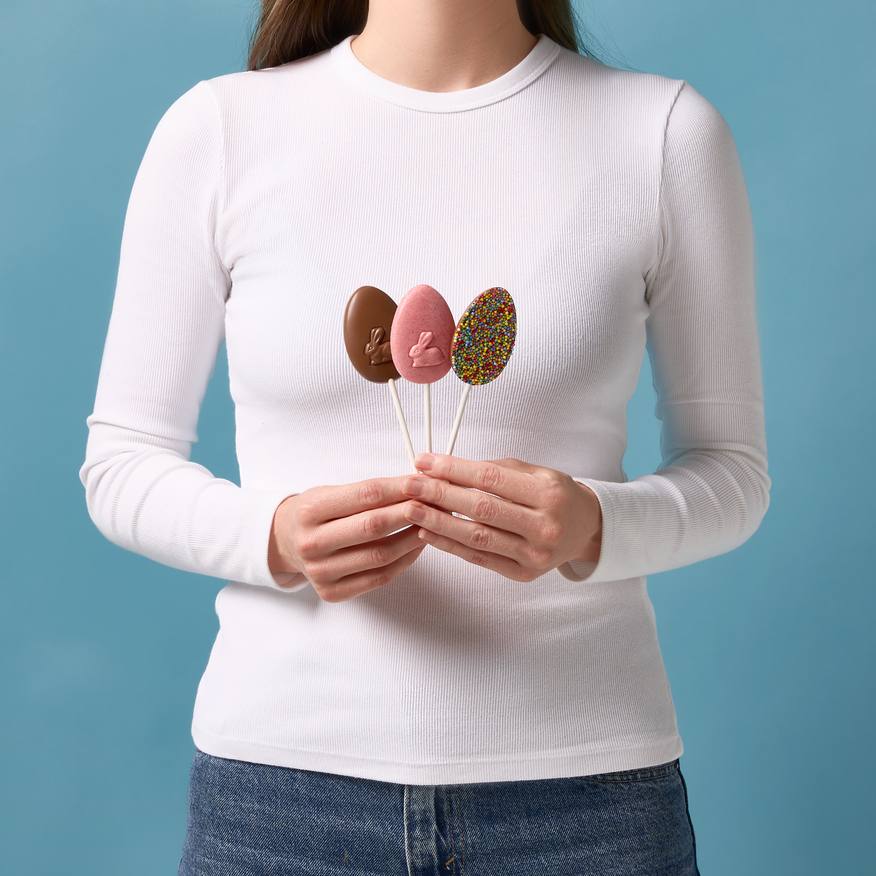 Sprinkle Egg Pop | White Chocolate