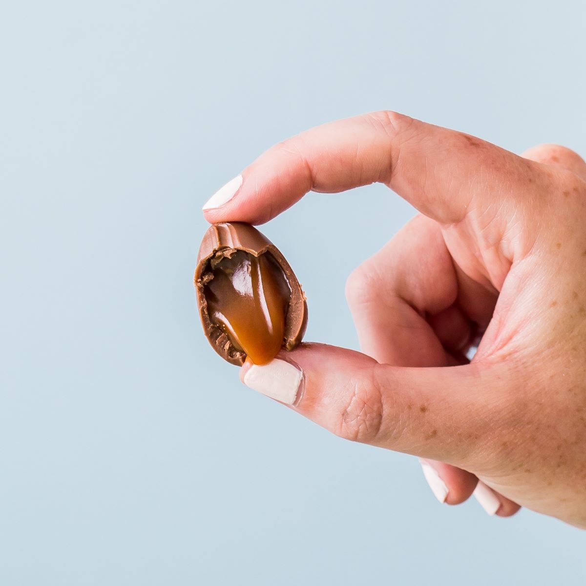 Salted Caramel Half Dozen Eggs | Milk Chocolate
