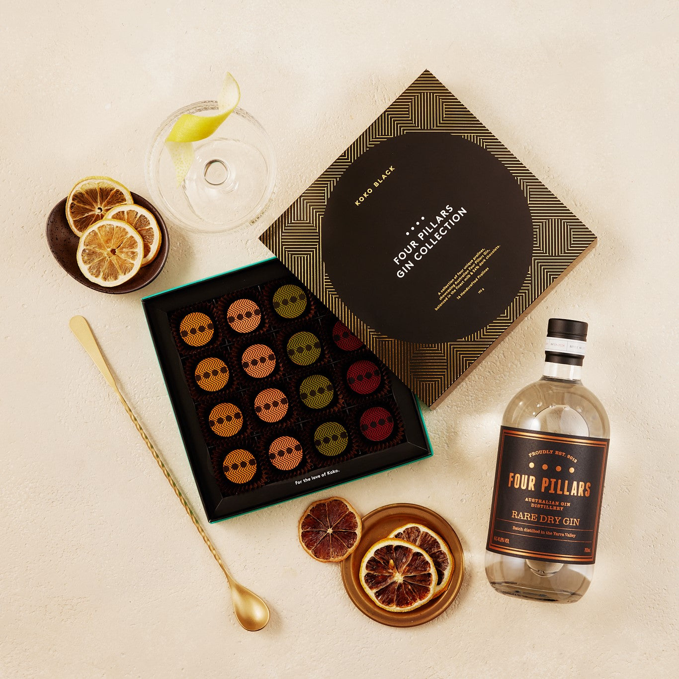 Four Pillars Gin Collection Gift Box | 16 Piece