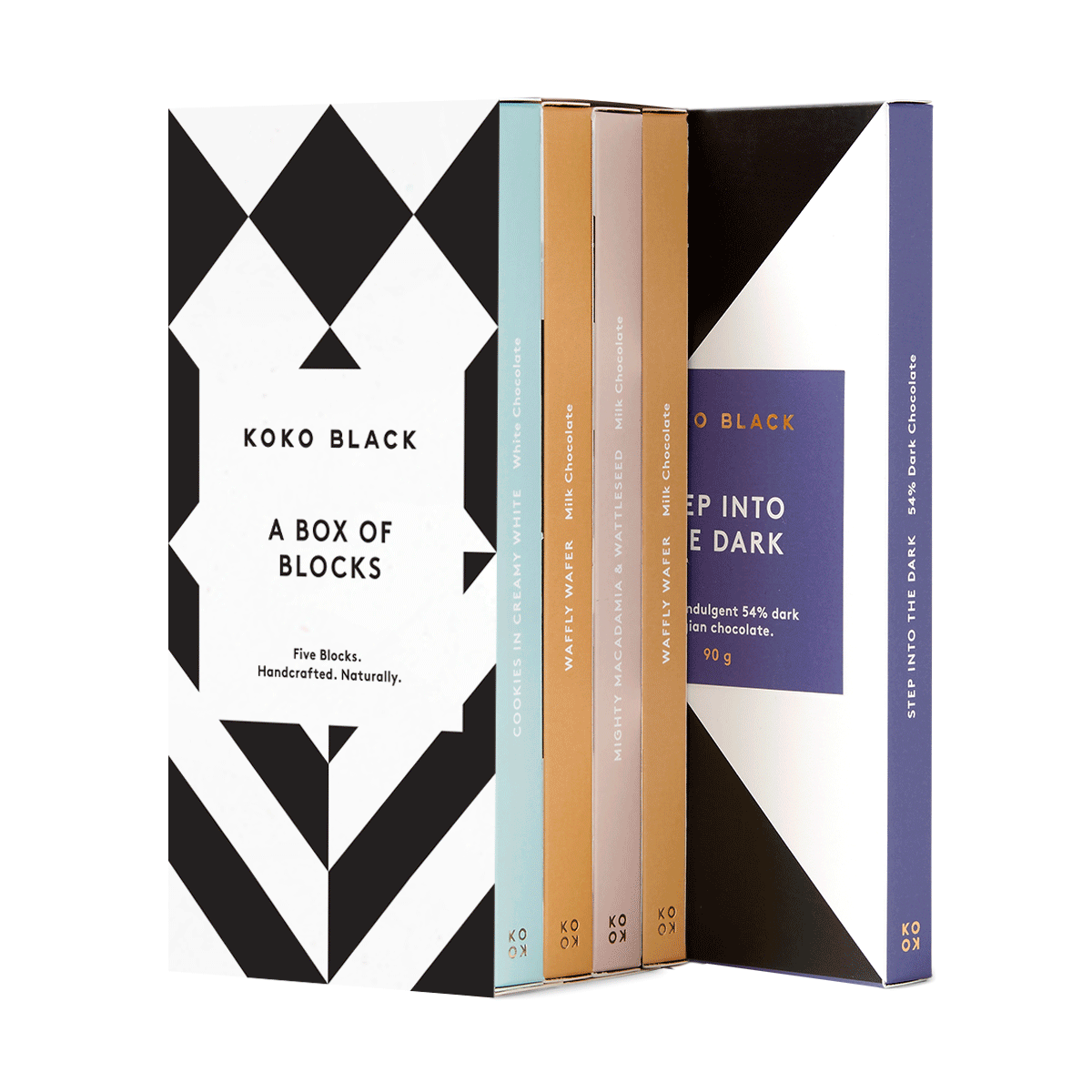 Chocolate 5 Block Gift Sleeve