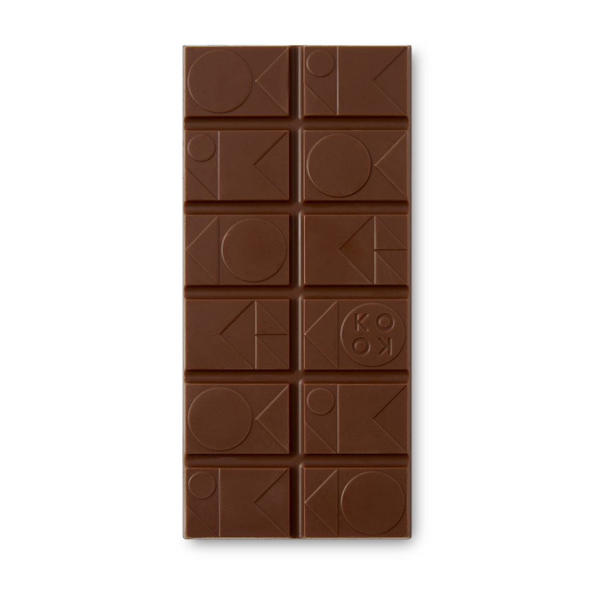 Chocolate block with art deco pieces