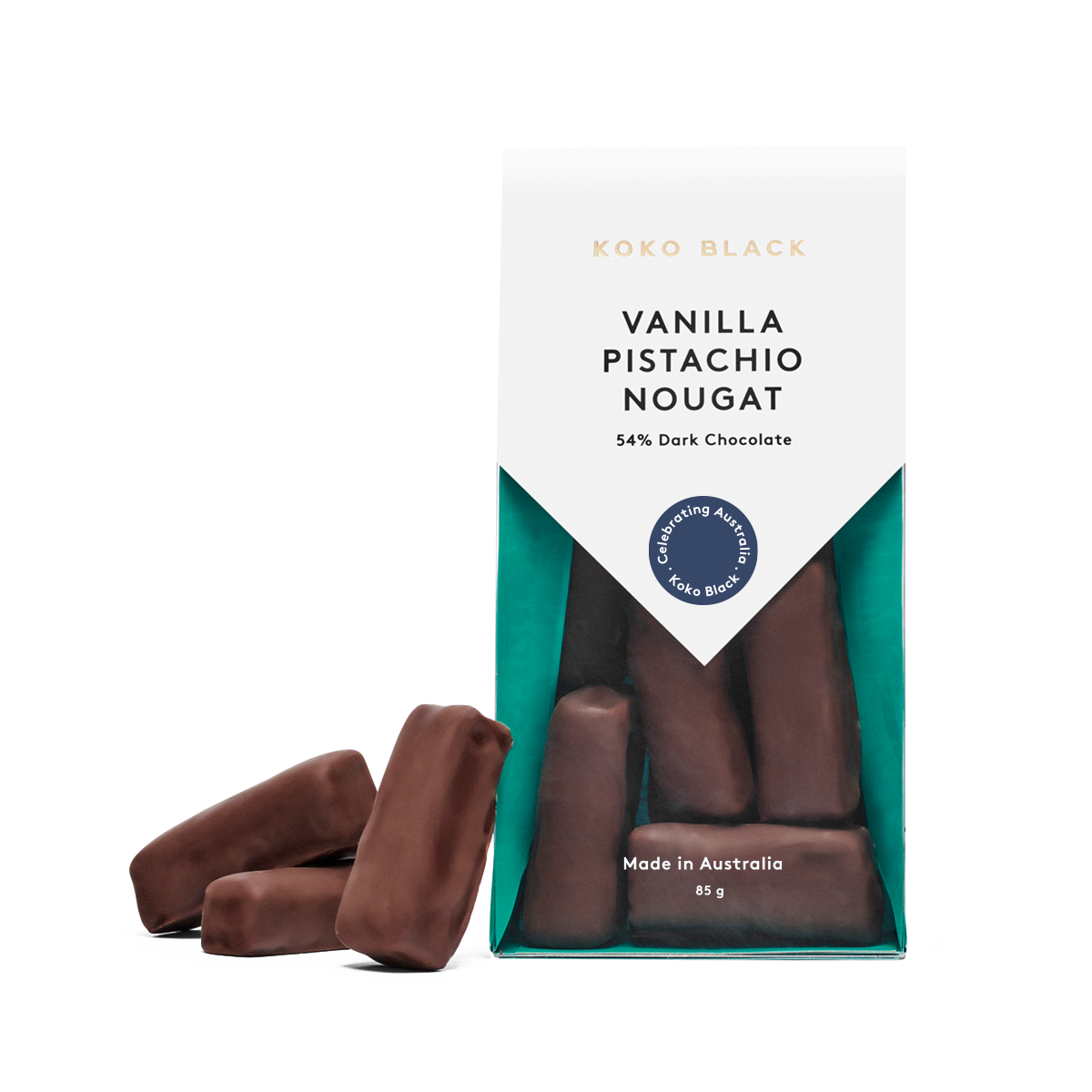 Vanilla Pistachio Nougat | Dark Chocolate