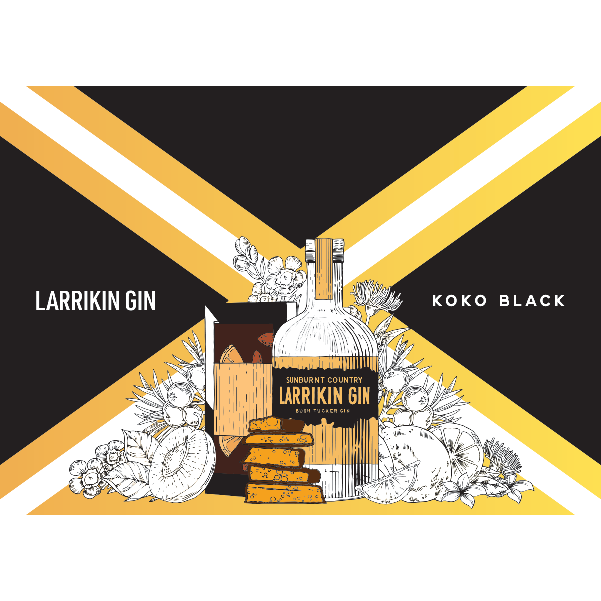 Larrikin x Koko Black Hamper Sleeve