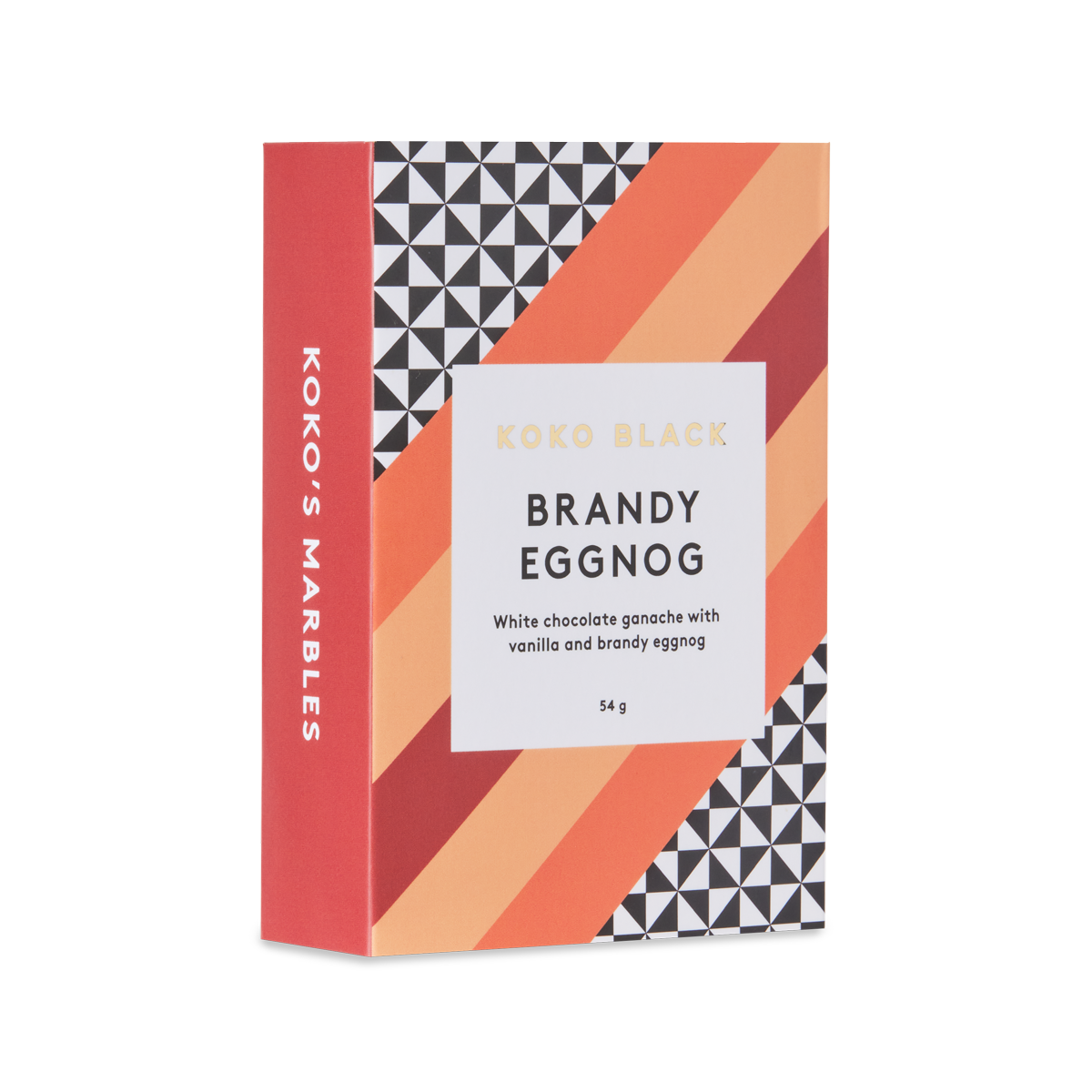 Brandy Eggnog Marbles | Dark Chocolate