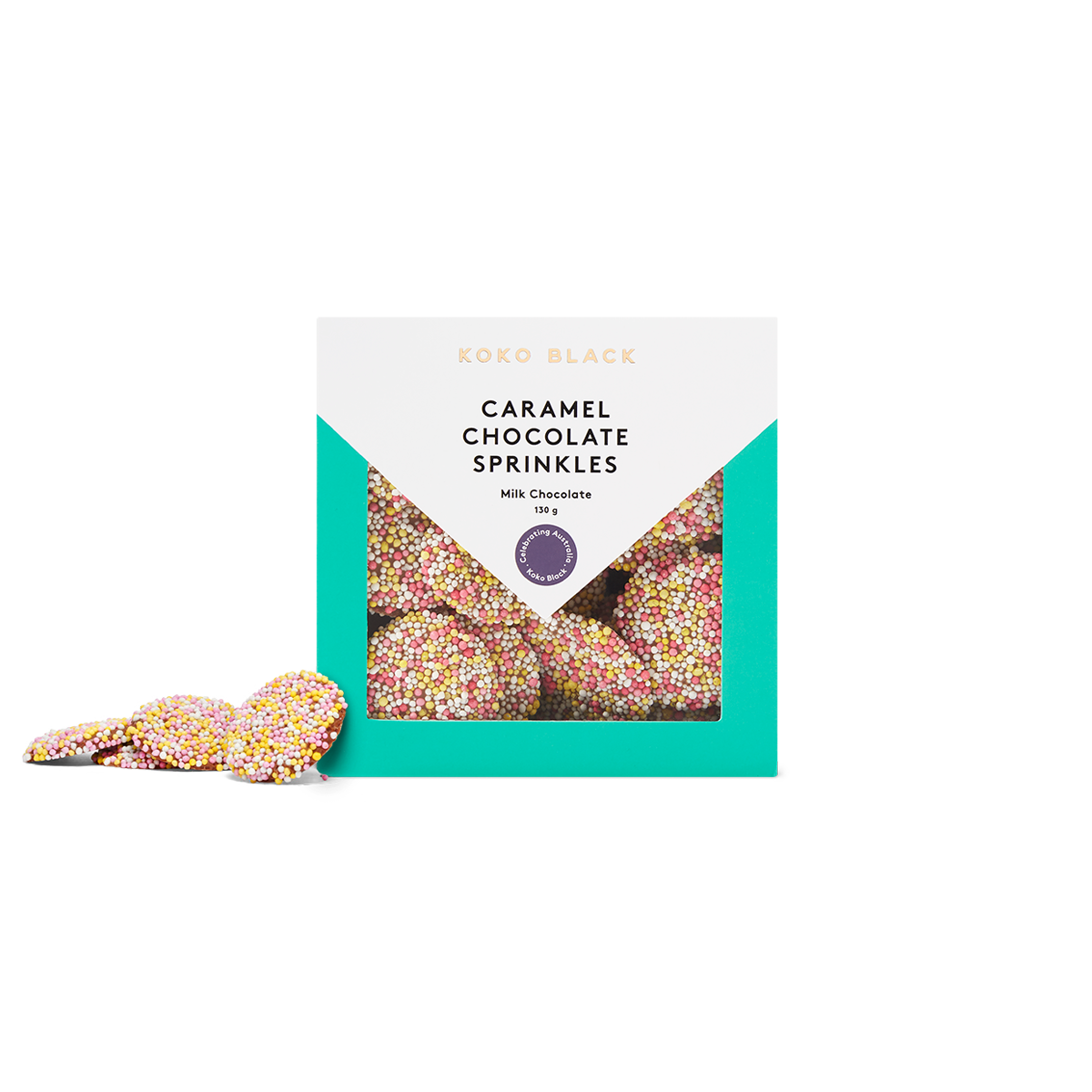 Caramel Sprinkles 130g | Milk Chocolate