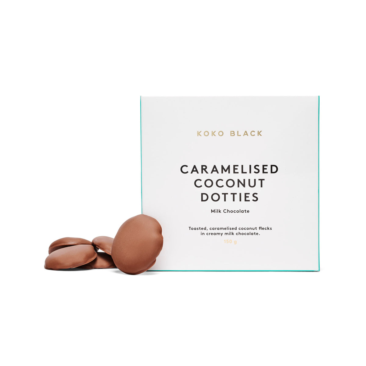 Caramelised Coconut Dotties | Milk Chocolate