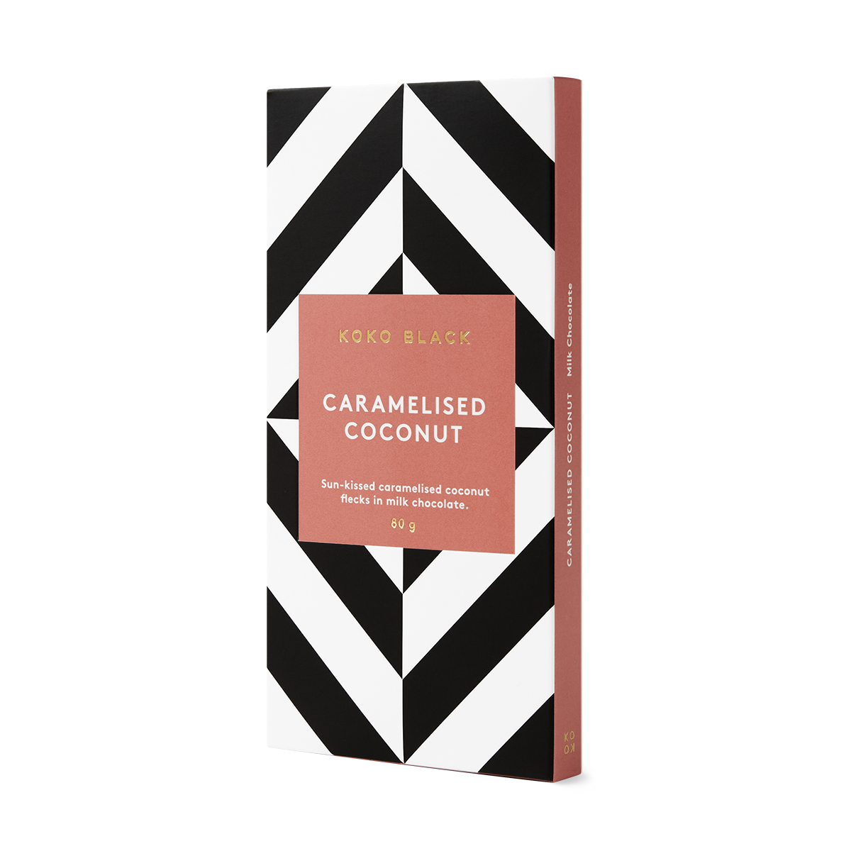 Caramelised Coconut 90g | Milk Chocolate Block