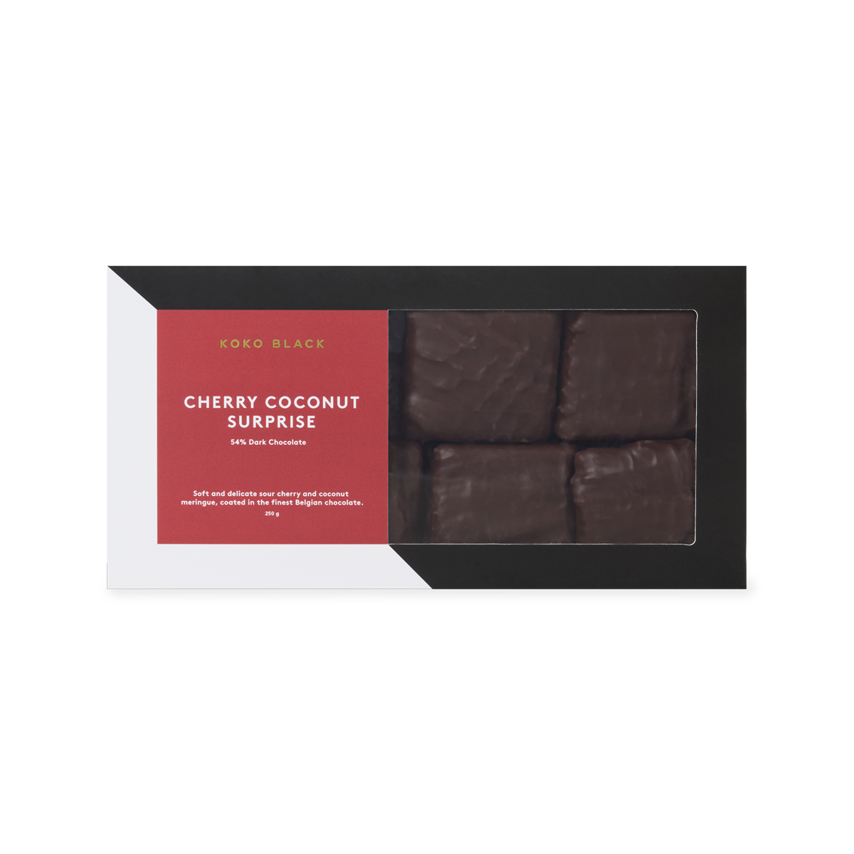 Cherry Coconut Surprise 250g | Dark Chocolate