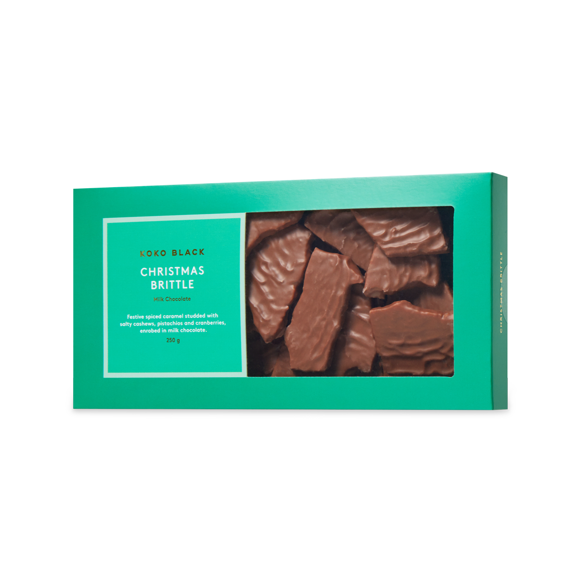 Christmas Brittle 250g | Milk Chocolate