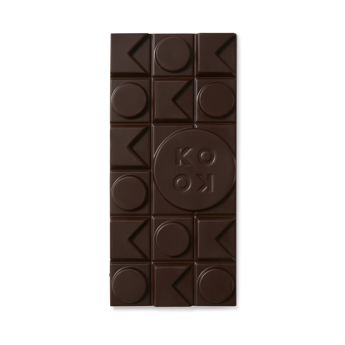 Chocolate block with art deco pieces