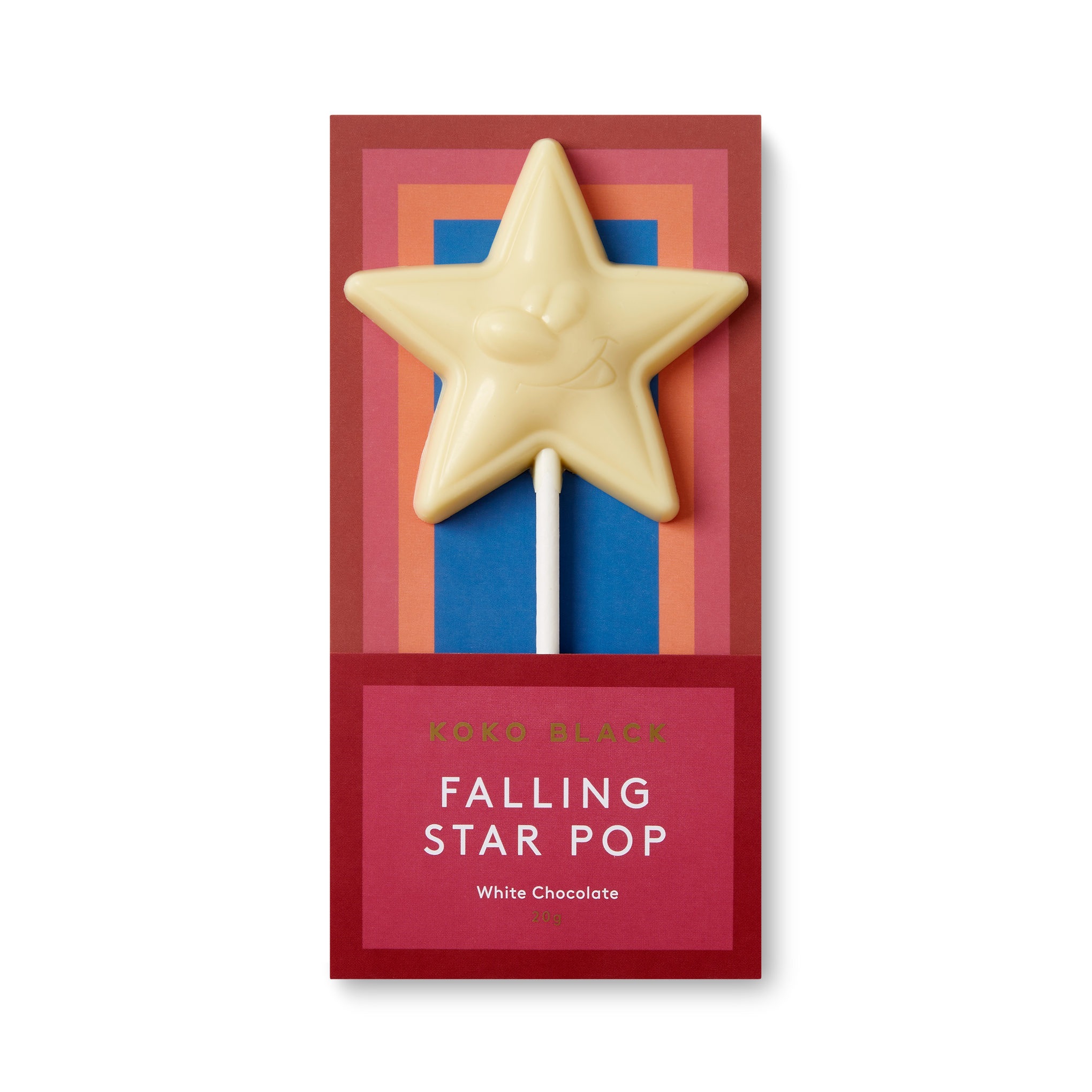 Falling Star Pop | White Chocolate