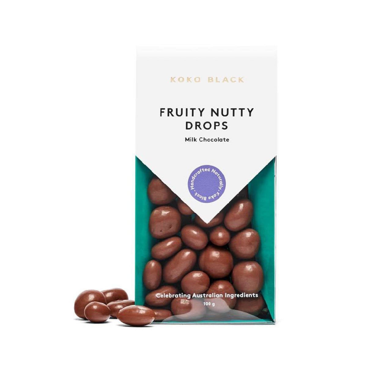Fruity Nutty Drops 100g | Milk Chocolate