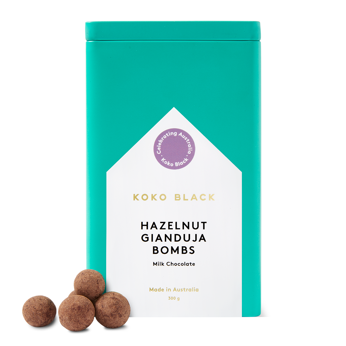 Hazelnut Gianduja Bombs | Milk Chocolate