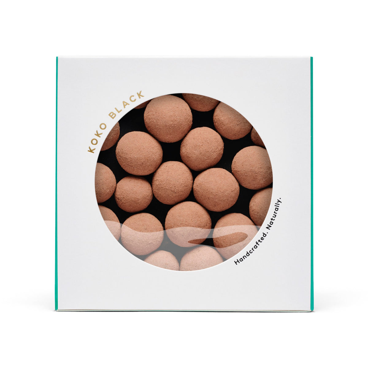 Boxed round chocolate