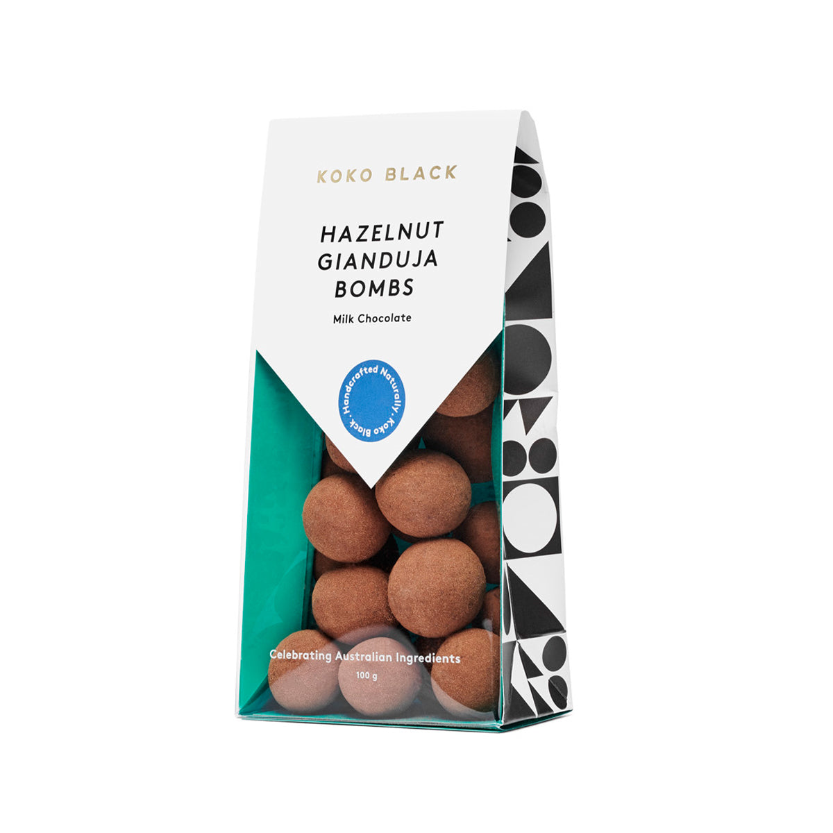 Hazelnut Gianduja Bombs 100g | Milk Chocolate