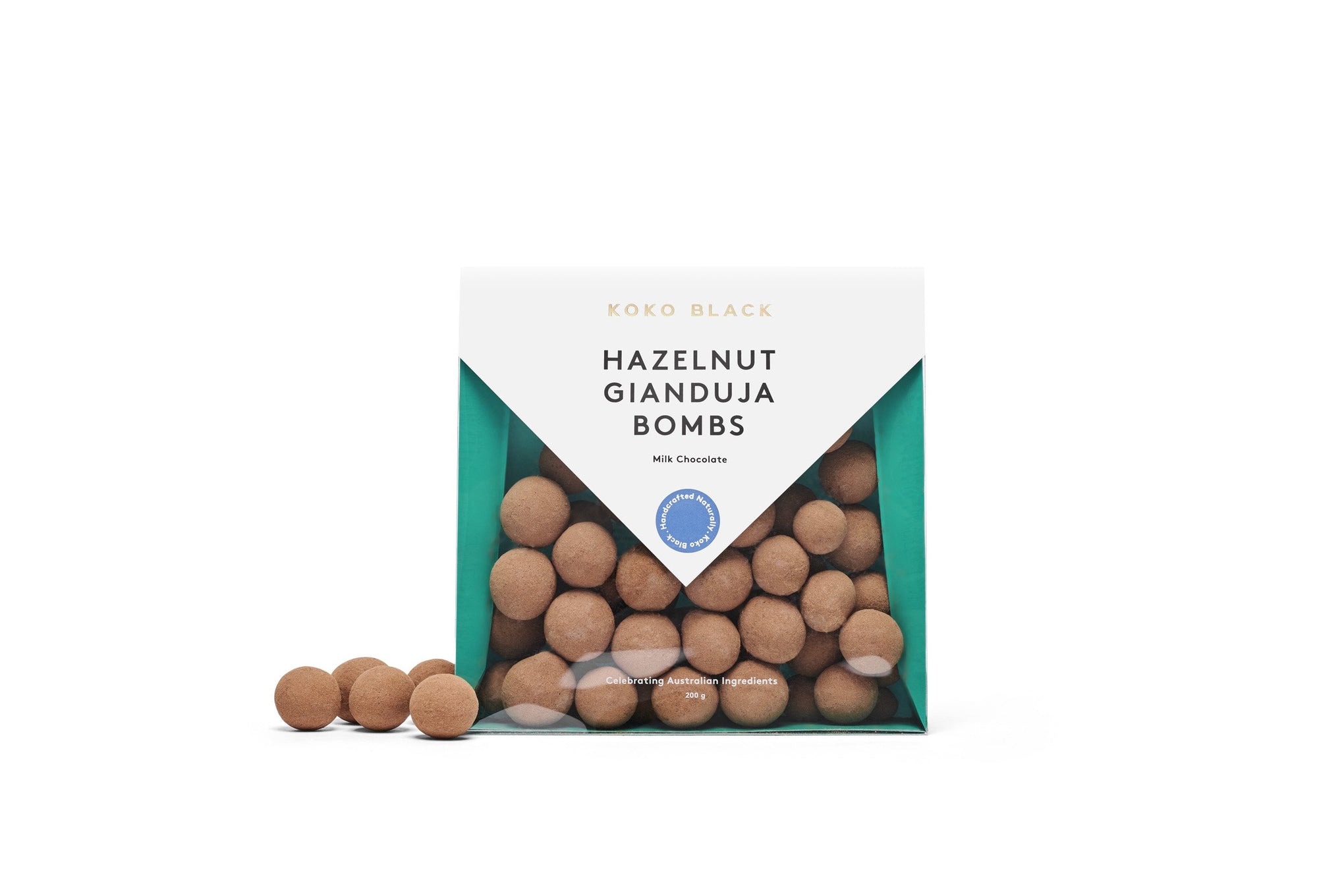 Hazelnut Gianduja Bombs | Milk Chocolate