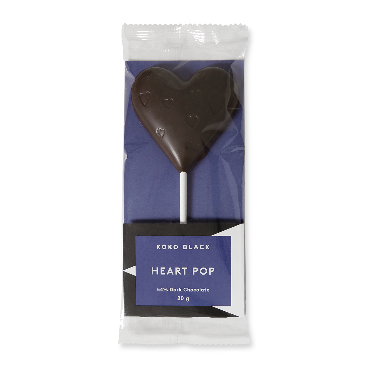 Heart Pop 20g | 54% Dark Chocolate
