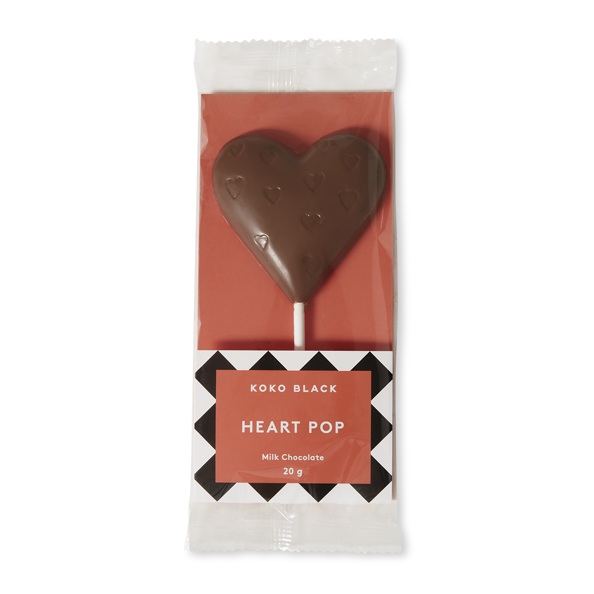Heart Pop 20g | Milk Chocolate