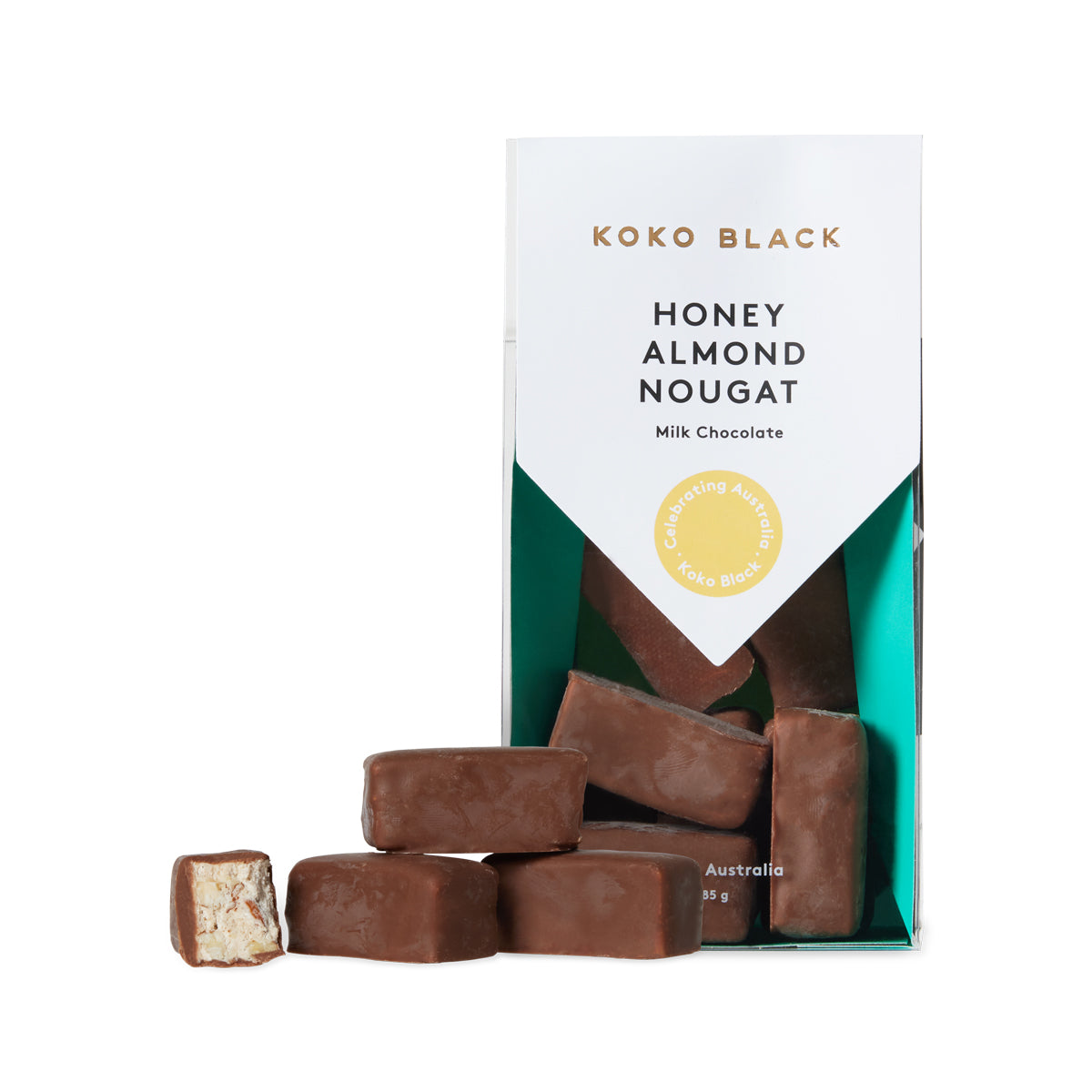 Honey Almond Nougat 85g | Milk Chocolate