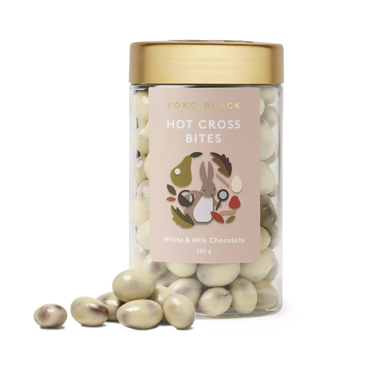 Hot Cross Bites | White Chocolate
