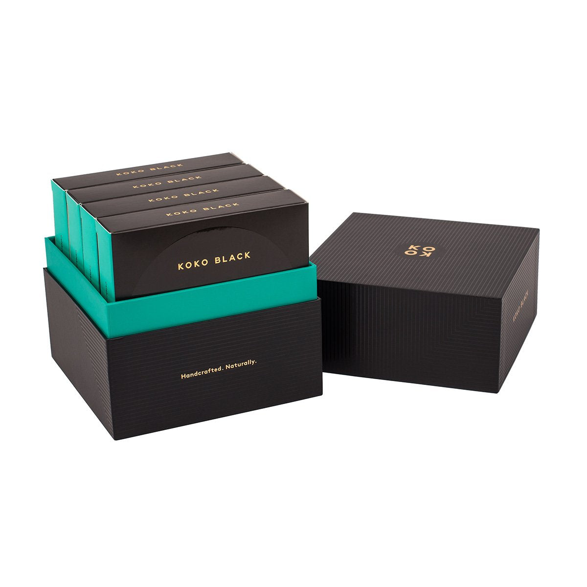 Black Gift Cube