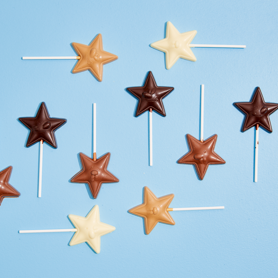 Falling Star Pop | White Chocolate