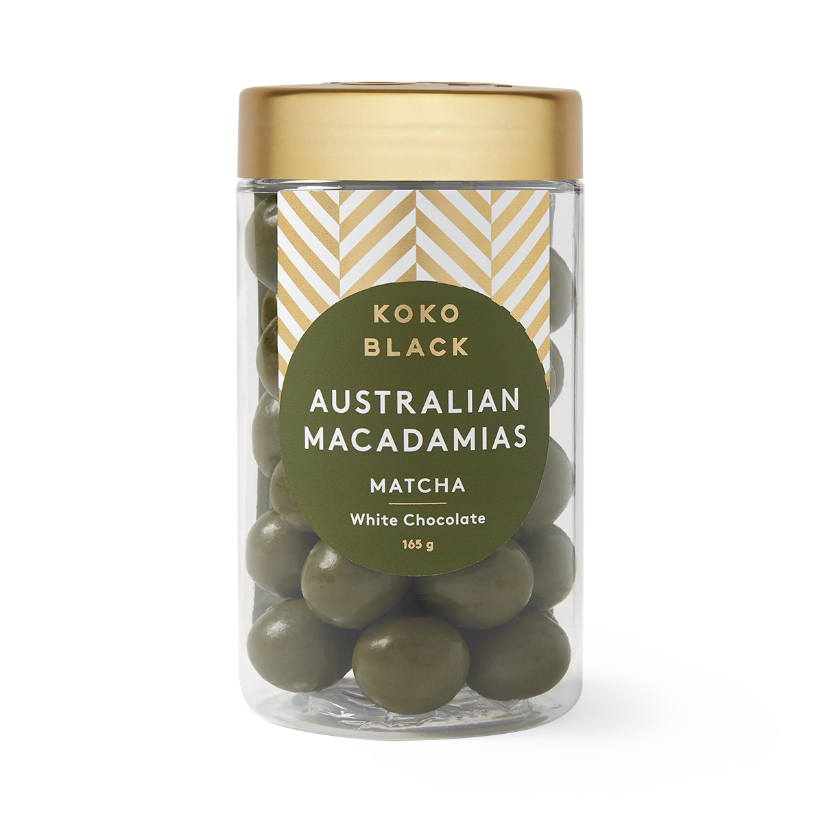 Matcha Macadamias 165g | White Chocolate