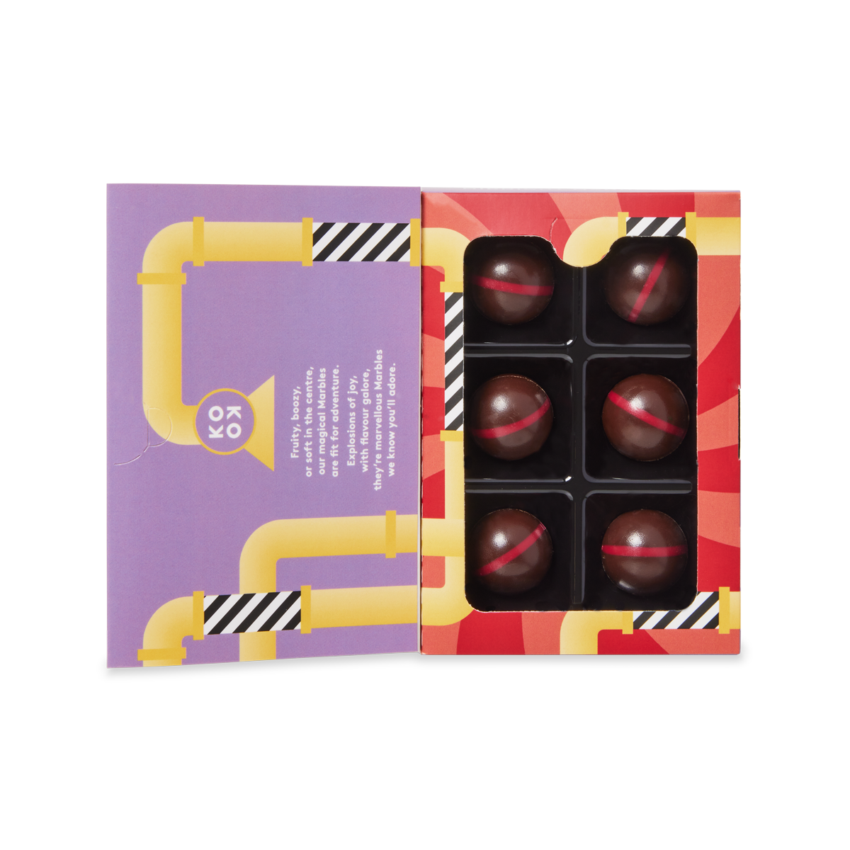 Midnight Manhattan Marbles | Dark Chocolate