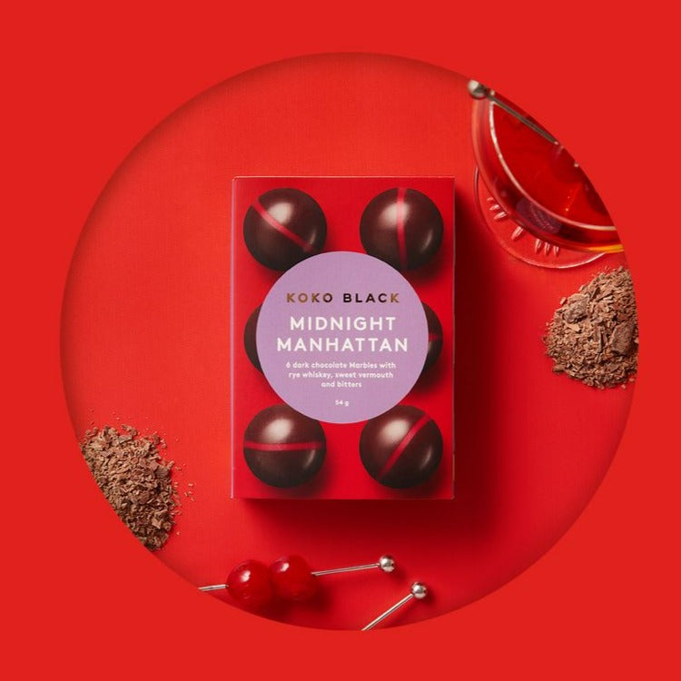 Midnight Manhattan Marbles | Dark Chocolate