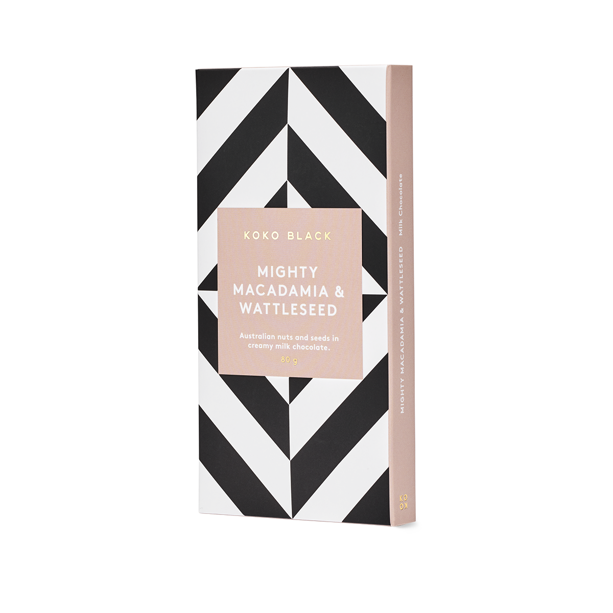 Mighty Macadamia & Wattleseed | Milk Chocolate Block