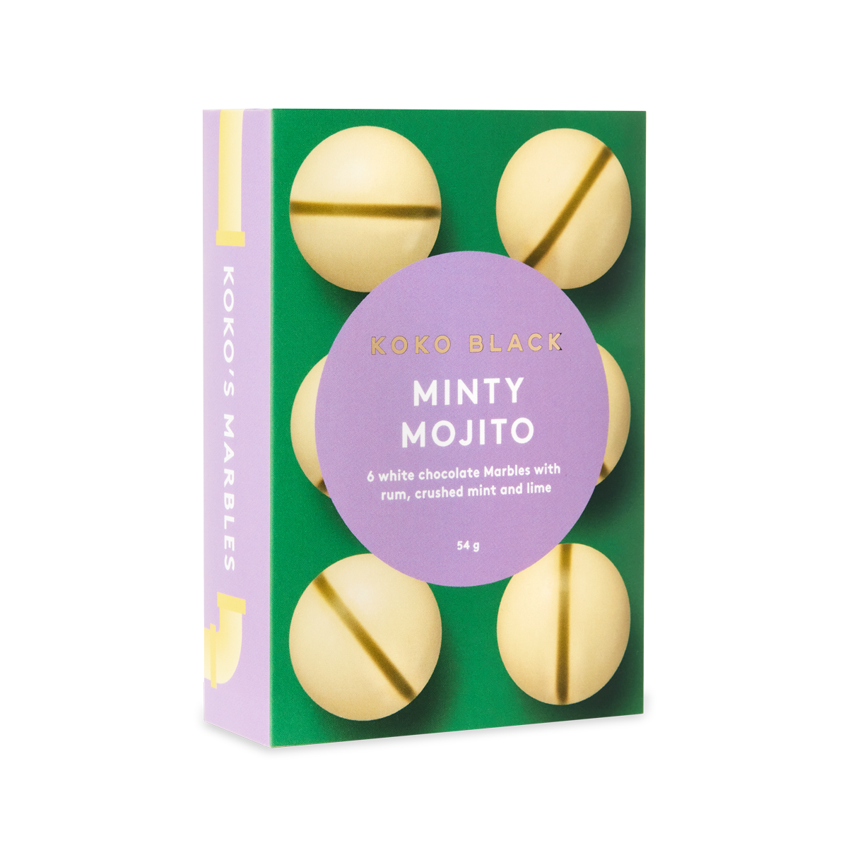 Minty Mojito Marbles | White Chocolate