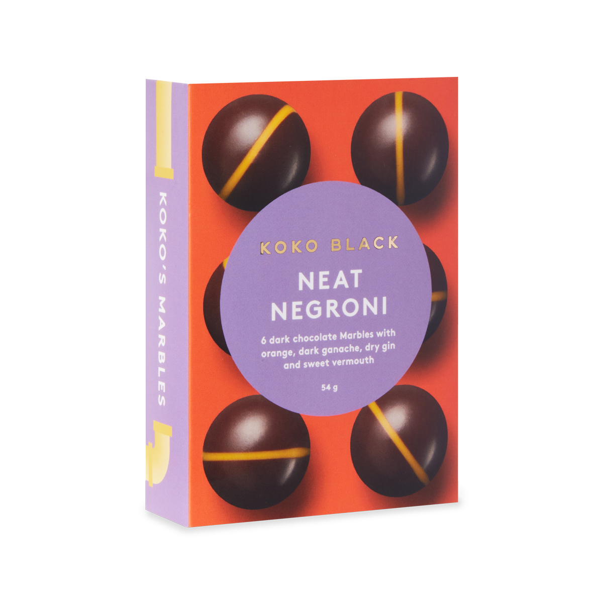 Neat Negroni Marbles | Dark Chocolate