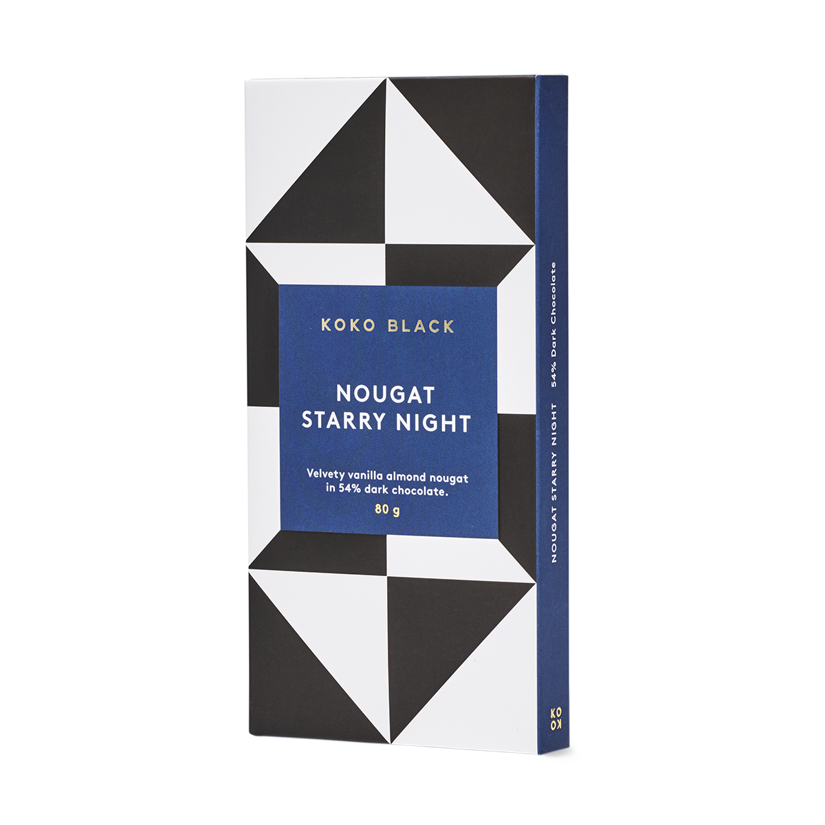 Nougat Starry Night | Dark Chocolate Block