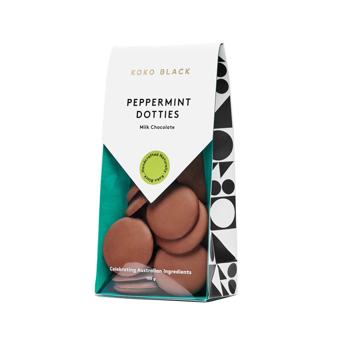 Peppermint Dotties 100g | Milk Chocolate
